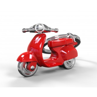 Portachiavi Scooter Rosso Portachiavi Scooter Rosso